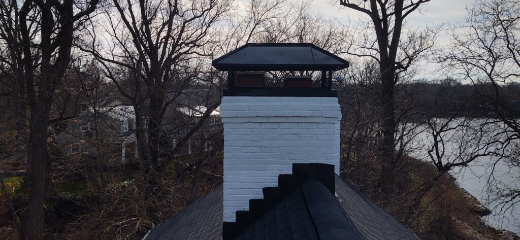 Outside or top mounted chimney caps #1